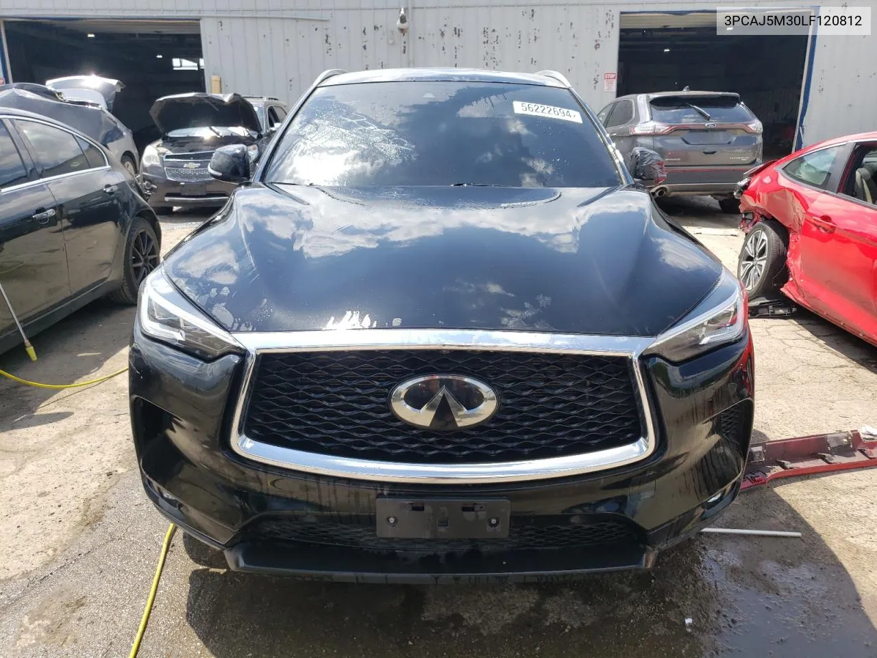 2020 Infiniti Qx50 Pure VIN: 3PCAJ5M30LF120812 Lot: 56222694