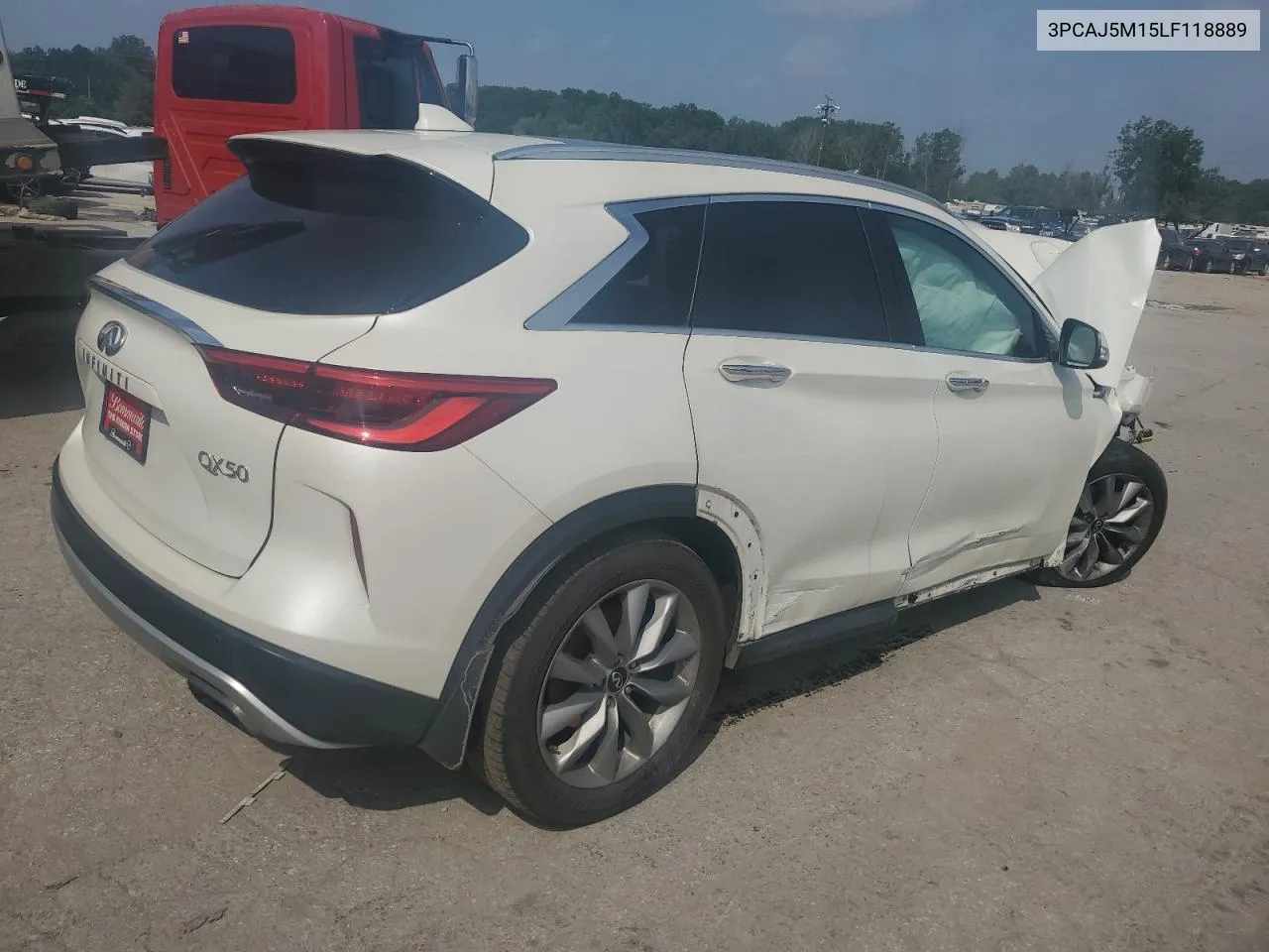 2020 Infiniti Qx50 Pure VIN: 3PCAJ5M15LF118889 Lot: 56438174