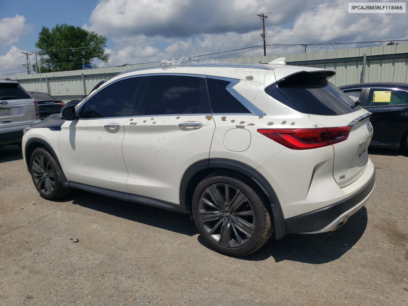 2020 Infiniti Qx50 Pure VIN: 3PCAJ5M38LF118466 Lot: 64557034