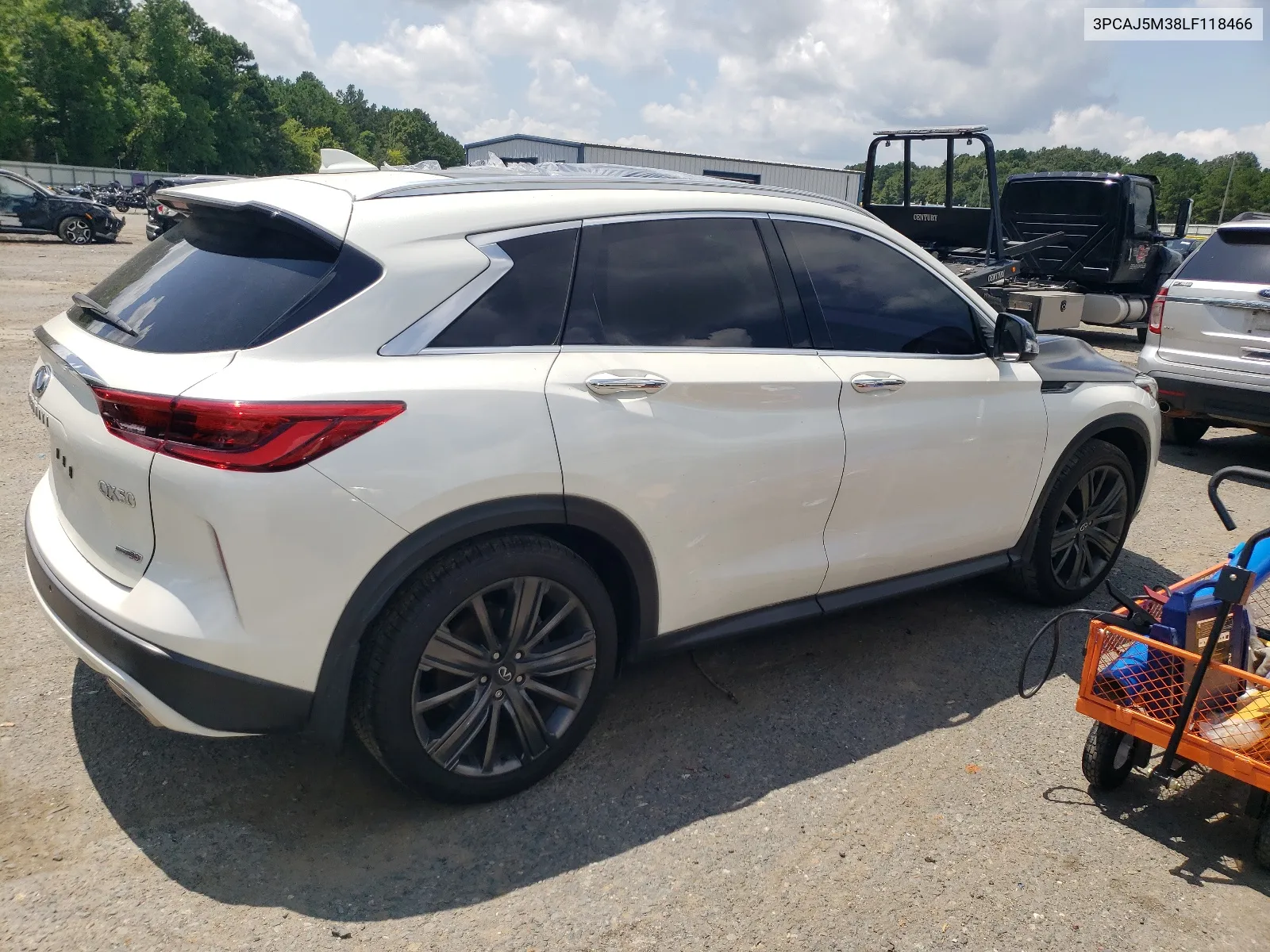 2020 Infiniti Qx50 Pure VIN: 3PCAJ5M38LF118466 Lot: 64557034