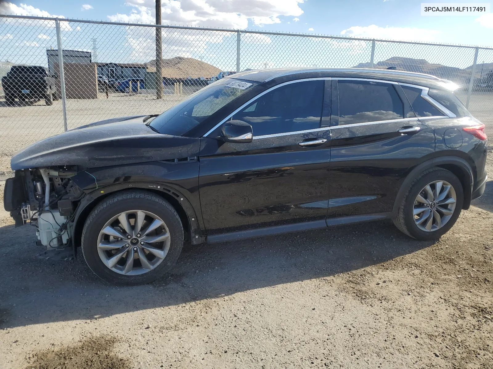 2020 Infiniti Qx50 Pure VIN: 3PCAJ5M14LF117491 Lot: 68079404