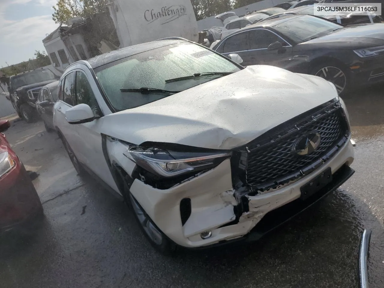 2020 Infiniti Qx50 Pure VIN: 3PCAJ5M36LF116053 Lot: 68534794