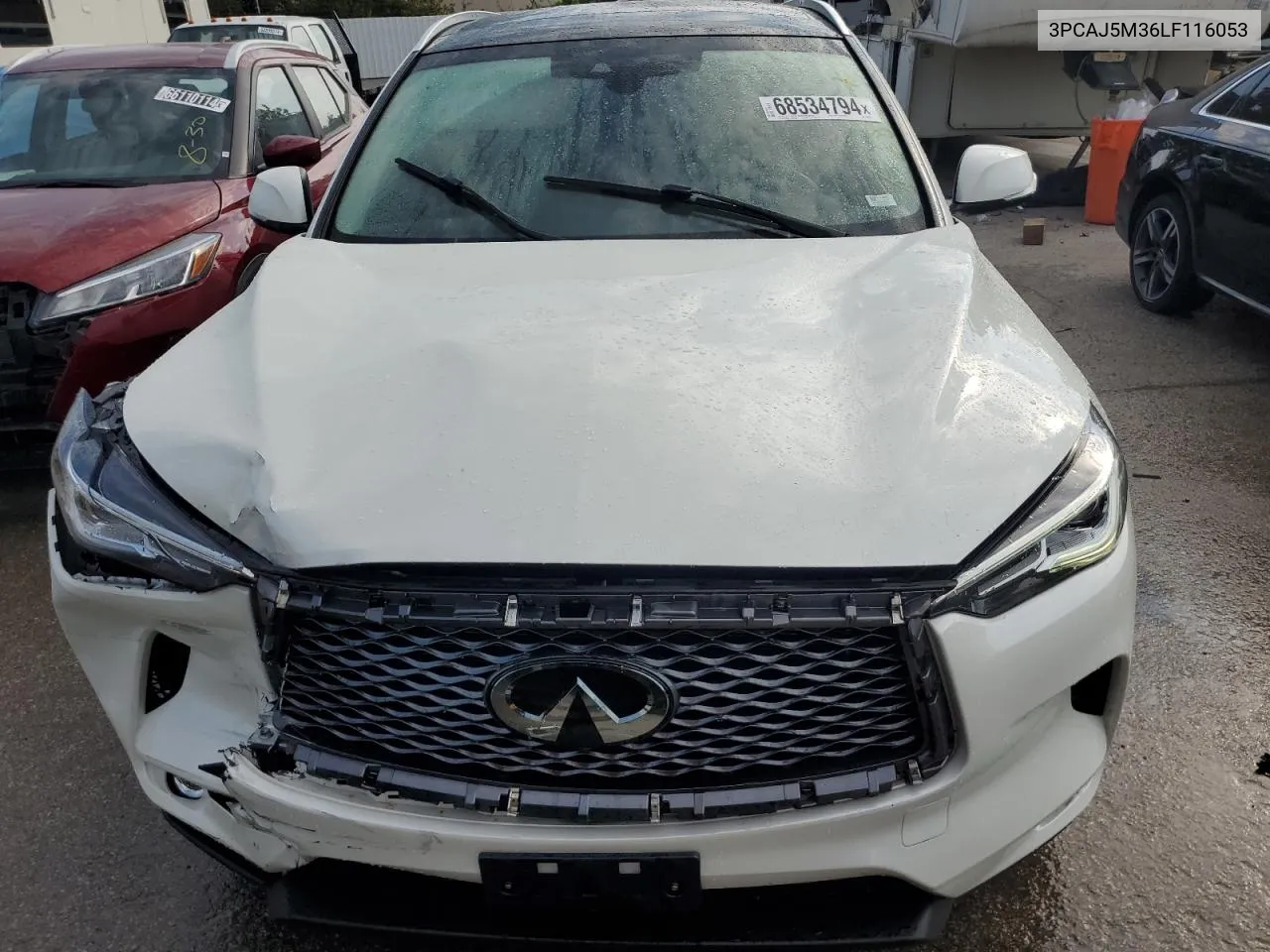 3PCAJ5M36LF116053 2020 Infiniti Qx50 Pure