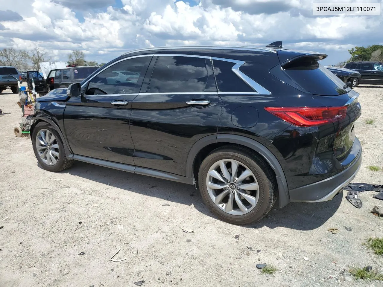 2020 Infiniti Qx50 Luxe VIN: 3PCAJ5M12LF110071 Lot: 40908802