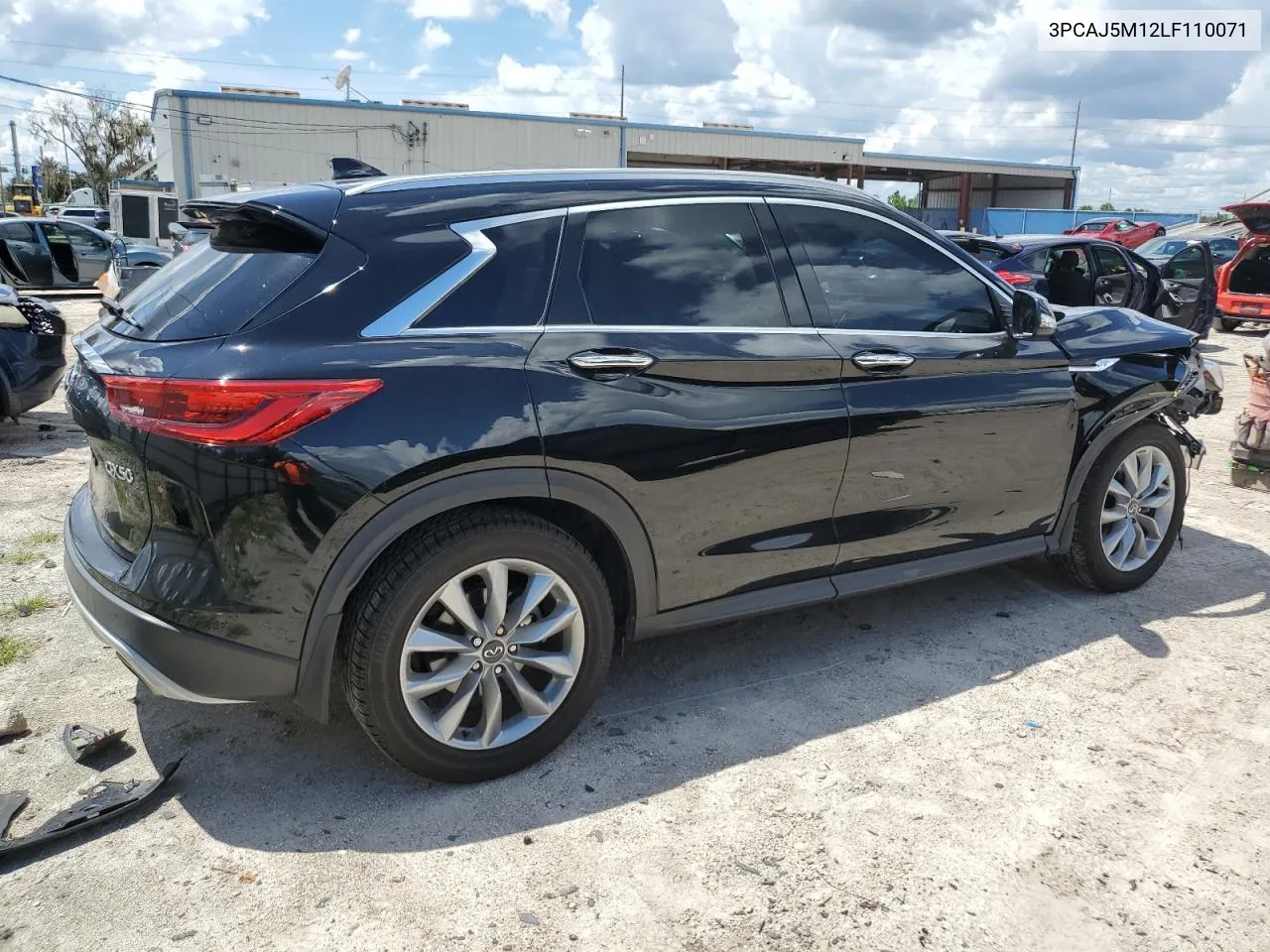 2020 Infiniti Qx50 Luxe VIN: 3PCAJ5M12LF110071 Lot: 40908802