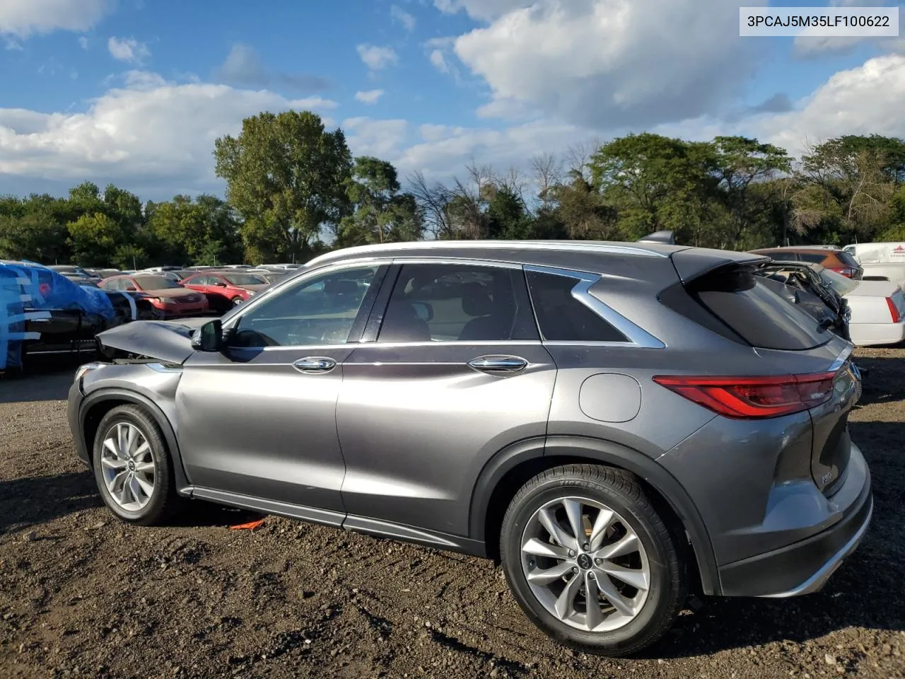 2020 Infiniti Qx50 Pure VIN: 3PCAJ5M35LF100622 Lot: 70338804