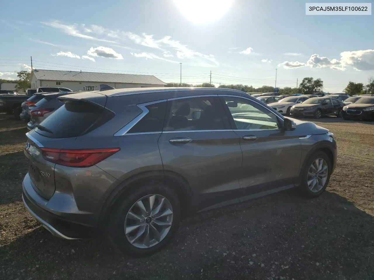 2020 Infiniti Qx50 Pure VIN: 3PCAJ5M35LF100622 Lot: 70338804