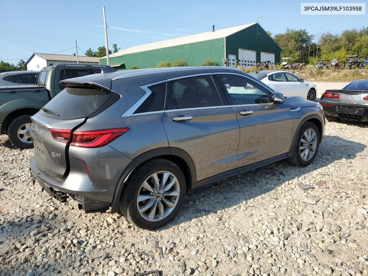 2020 Infiniti Qx50 Pure VIN: 3PCAJ5M39LF103958 Lot: 71021964