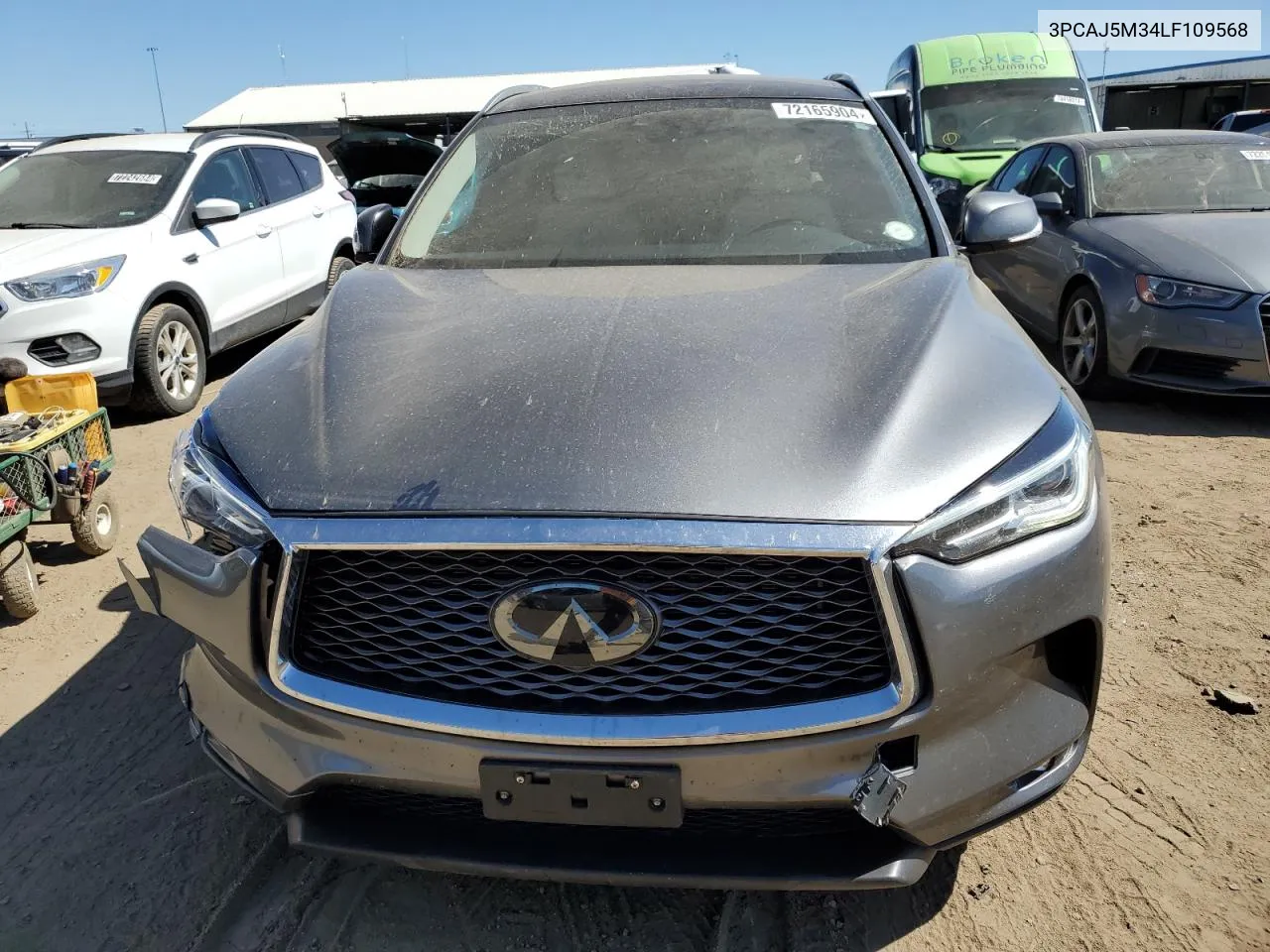 2020 Infiniti Qx50 Pure VIN: 3PCAJ5M34LF109568 Lot: 72165904