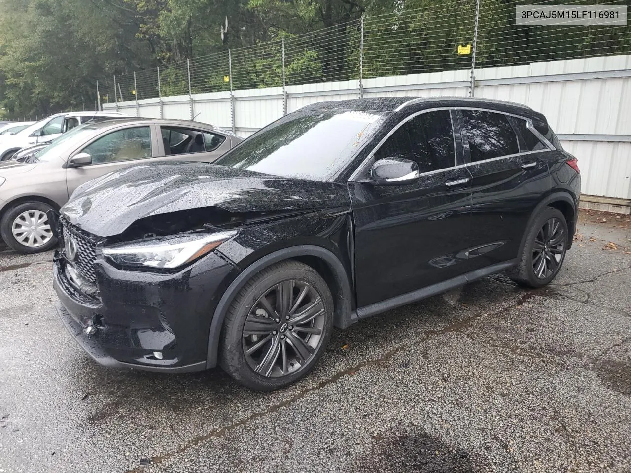 2020 Infiniti Qx50 Pure VIN: 3PCAJ5M15LF116981 Lot: 73220224