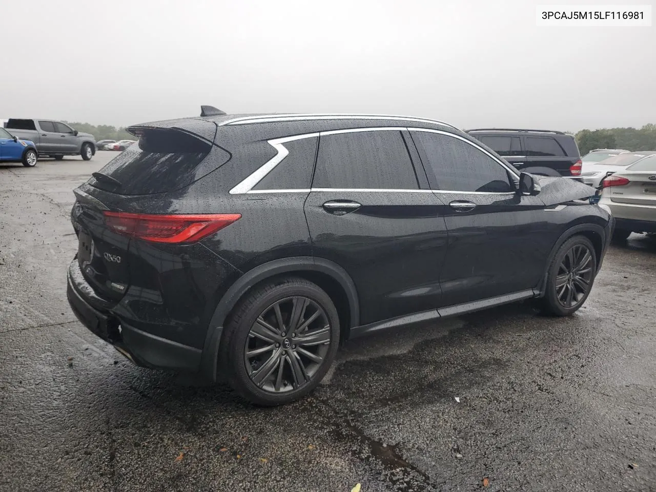 2020 Infiniti Qx50 Pure VIN: 3PCAJ5M15LF116981 Lot: 73220224