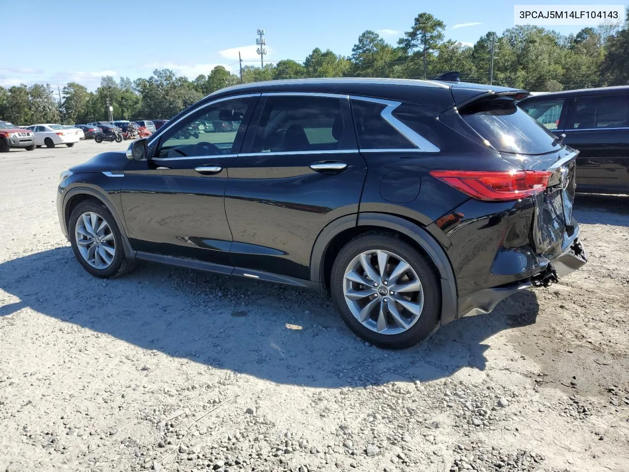 2020 Infiniti Qx50 Pure VIN: 3PCAJ5M14LF104143 Lot: 73725594