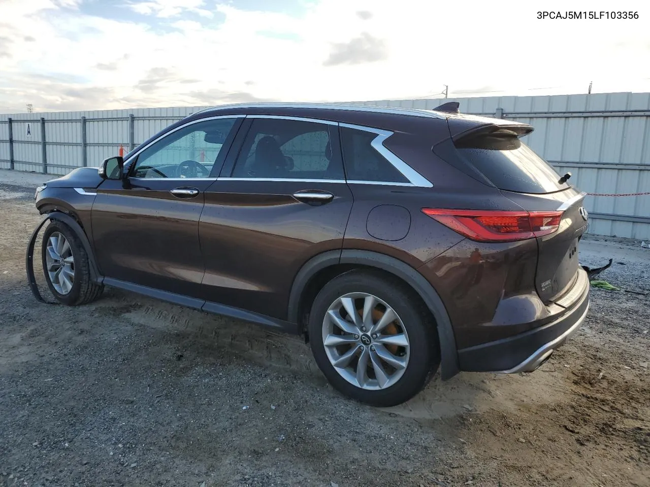 2020 Infiniti Qx50 Pure VIN: 3PCAJ5M15LF103356 Lot: 73729874