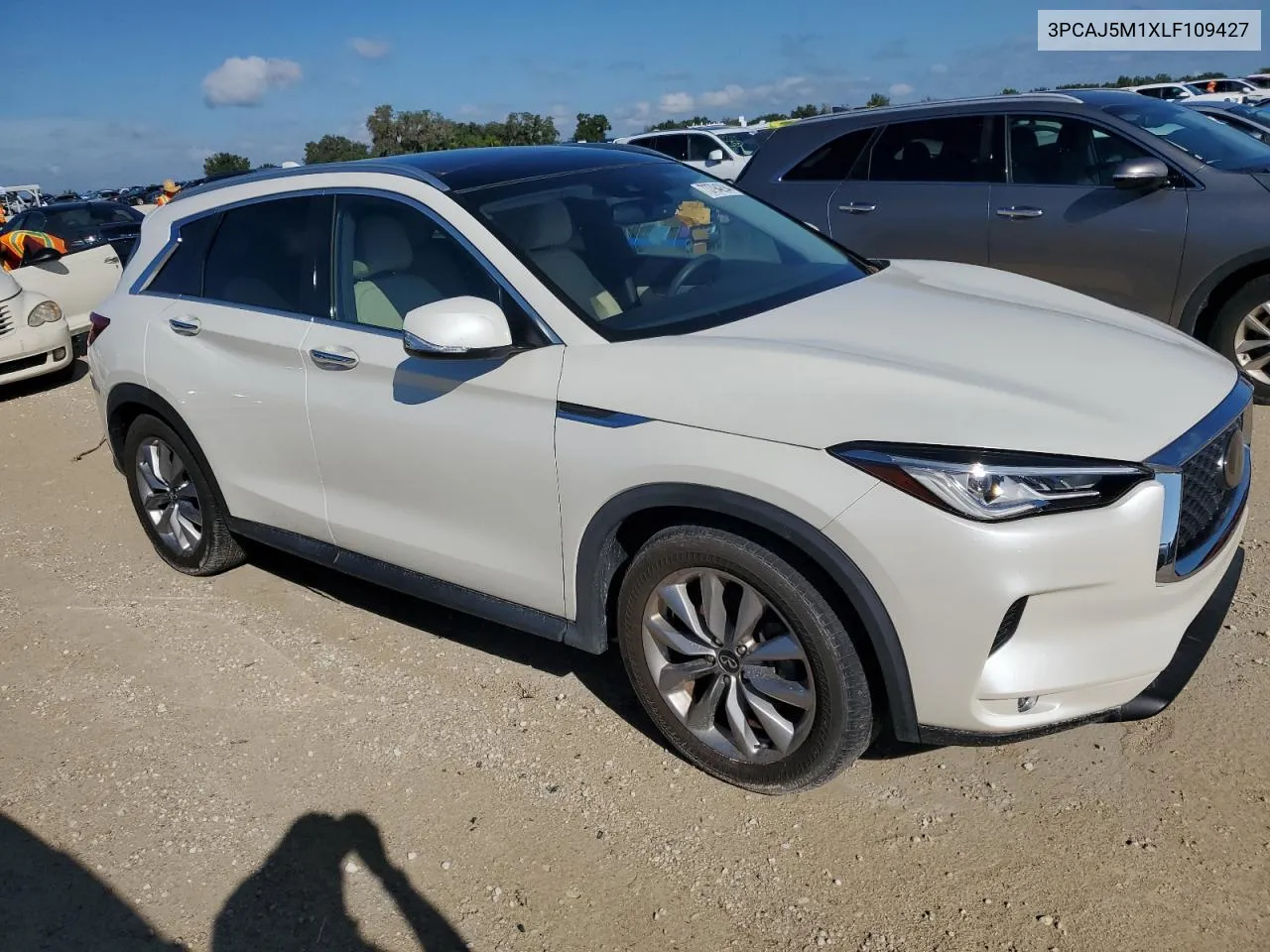 2020 Infiniti Qx50 Pure VIN: 3PCAJ5M1XLF109427 Lot: 73794294