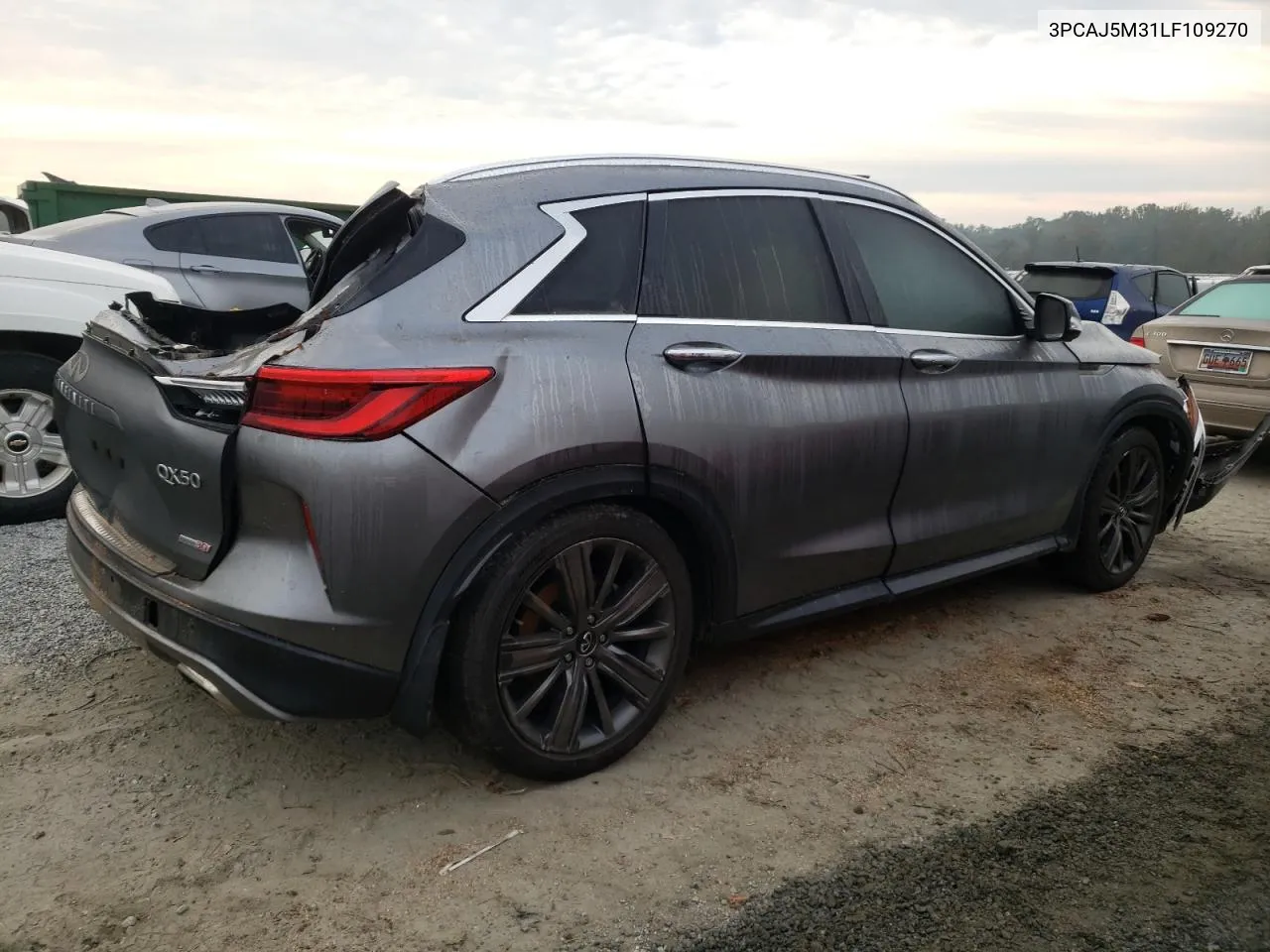 2020 Infiniti Qx50 Pure VIN: 3PCAJ5M31LF109270 Lot: 74507794