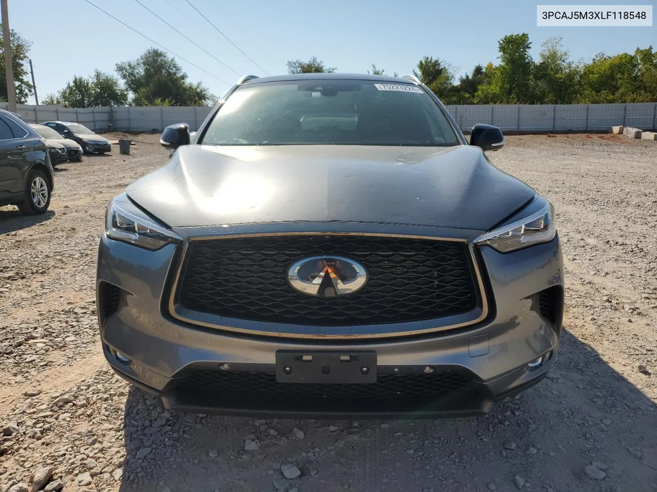 2020 Infiniti Qx50 Pure VIN: 3PCAJ5M3XLF118548 Lot: 75223224