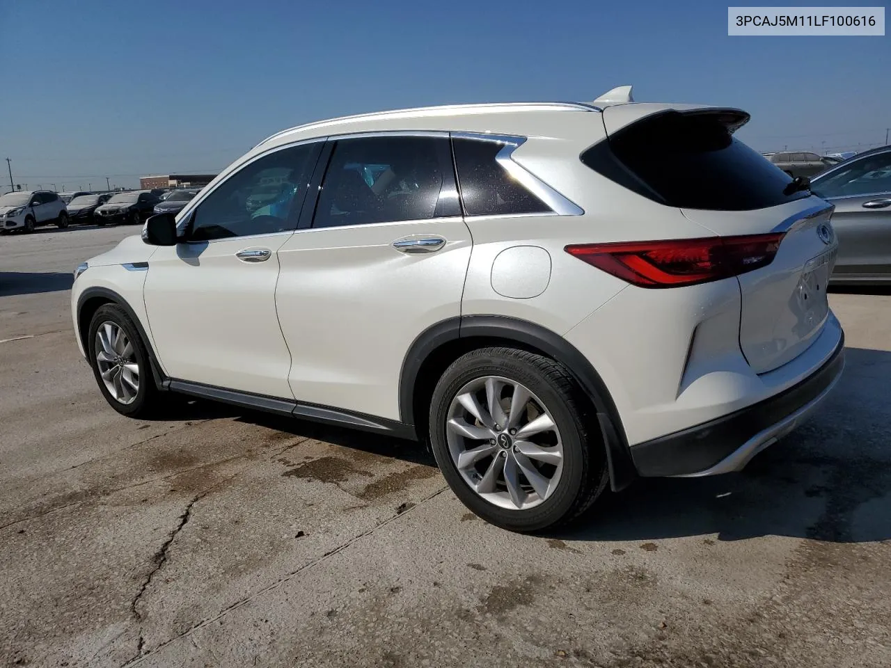 2020 Infiniti Qx50 Pure VIN: 3PCAJ5M11LF100616 Lot: 75750434