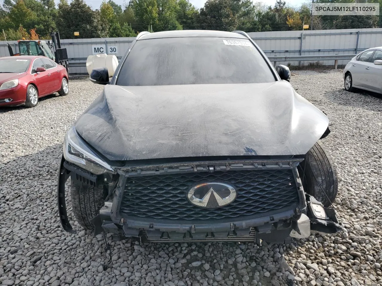 2020 Infiniti Qx50 Pure VIN: 3PCAJ5M12LF110295 Lot: 76367314