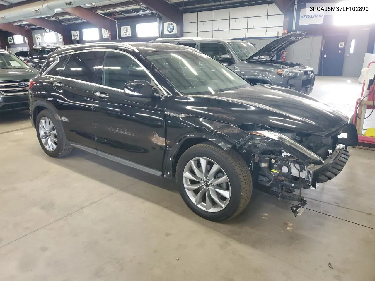 2020 Infiniti Qx50 Pure VIN: 3PCAJ5M37LF102890 Lot: 78199334