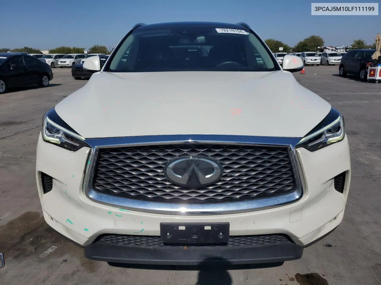 2020 Infiniti Qx50 Pure VIN: 3PCAJ5M10LF111199 Lot: 78219194