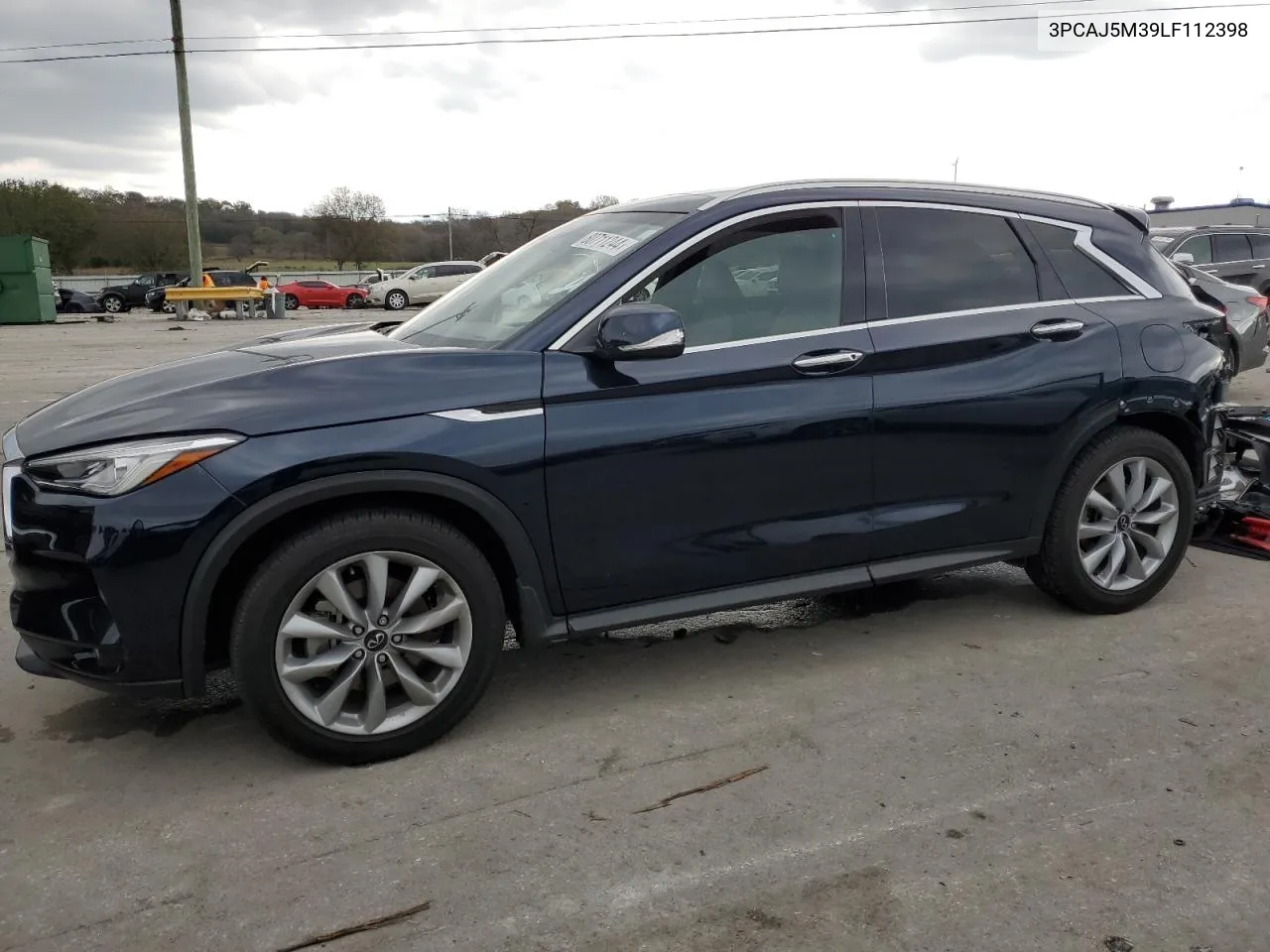 2020 Infiniti Qx50 Pure VIN: 3PCAJ5M39LF112398 Lot: 80711244