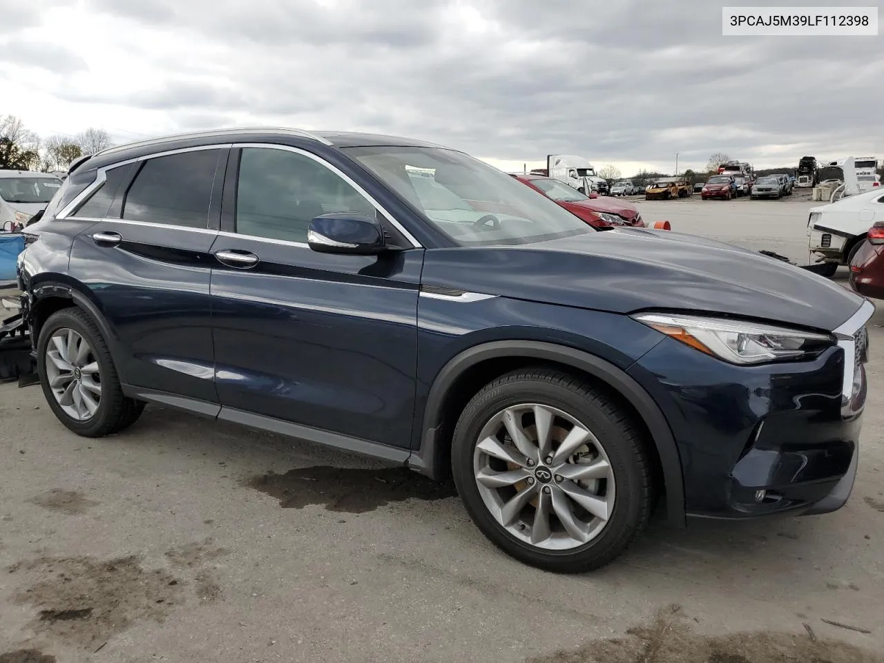 2020 Infiniti Qx50 Pure VIN: 3PCAJ5M39LF112398 Lot: 80711244