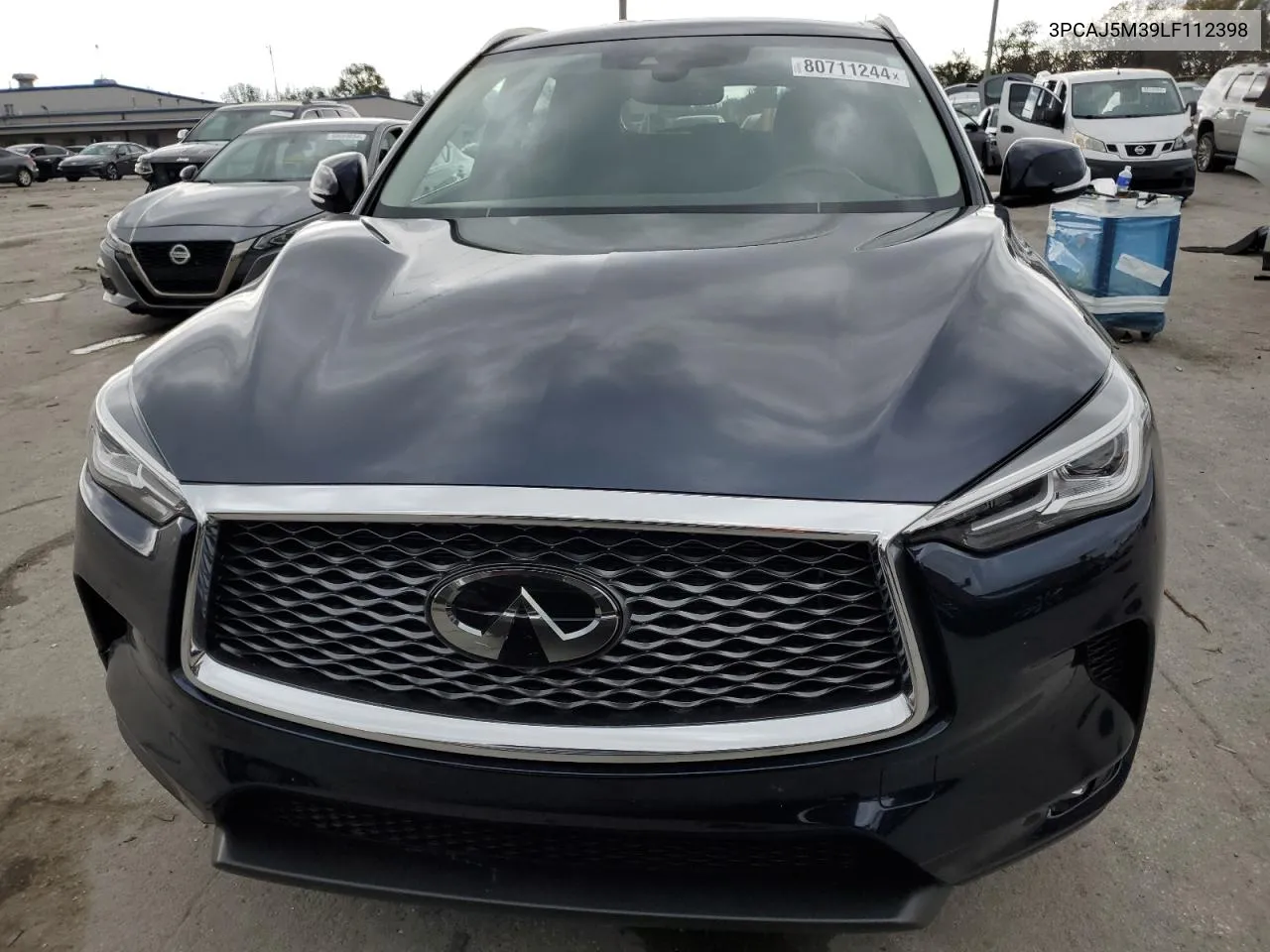 2020 Infiniti Qx50 Pure VIN: 3PCAJ5M39LF112398 Lot: 80711244