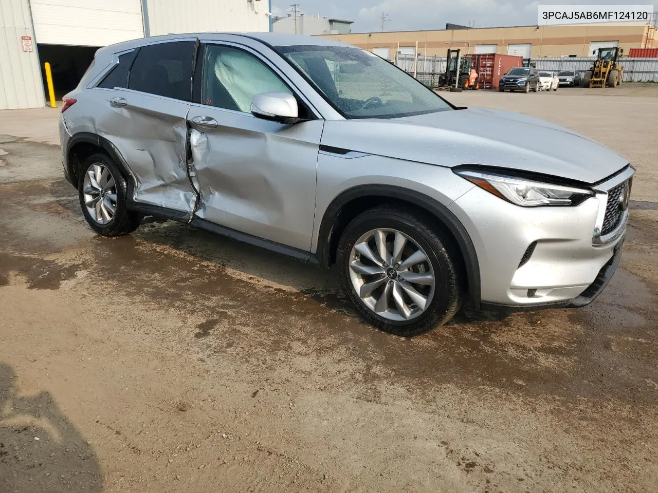 2021 Infiniti Qx50 Pure VIN: 3PCAJ5AB6MF124120 Lot: 62116164