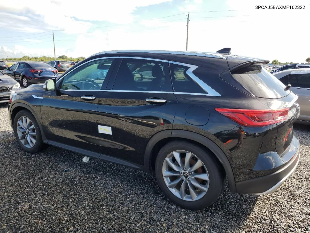 3PCAJ5BAXMF102322 2021 Infiniti Qx50 Luxe