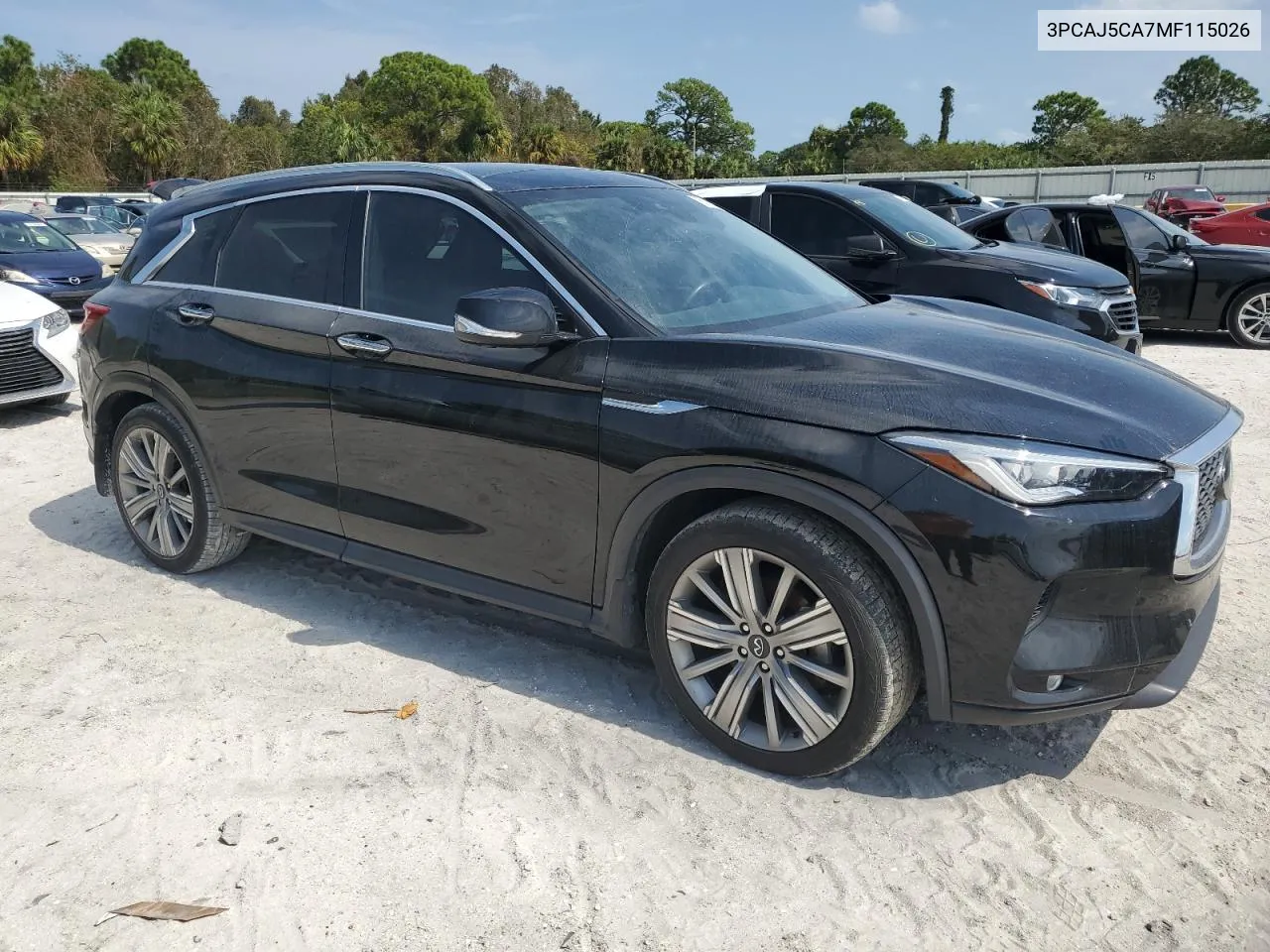 3PCAJ5CA7MF115026 2021 Infiniti Qx50 Essential