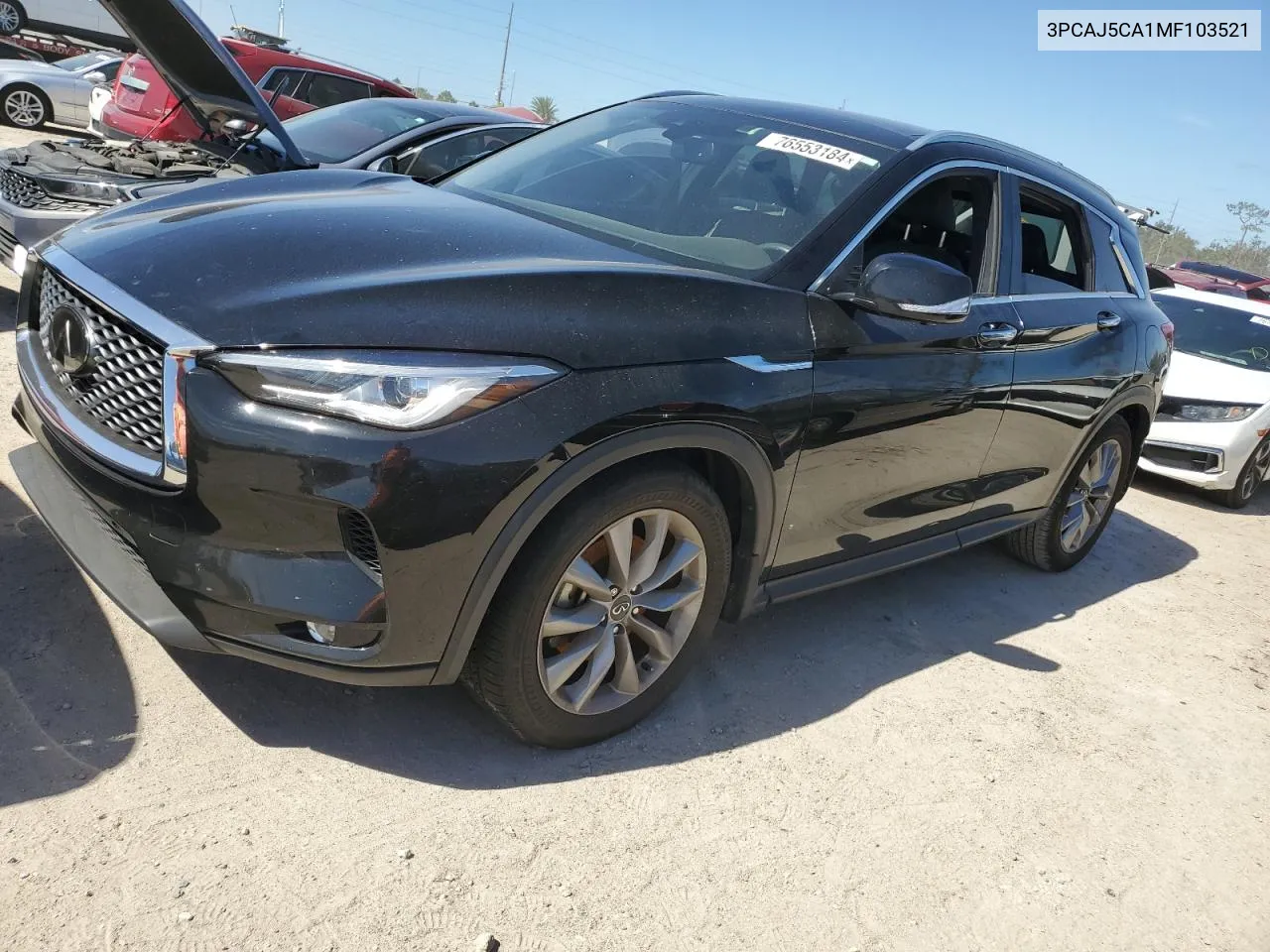 3PCAJ5CA1MF103521 2021 Infiniti Qx50 Essential