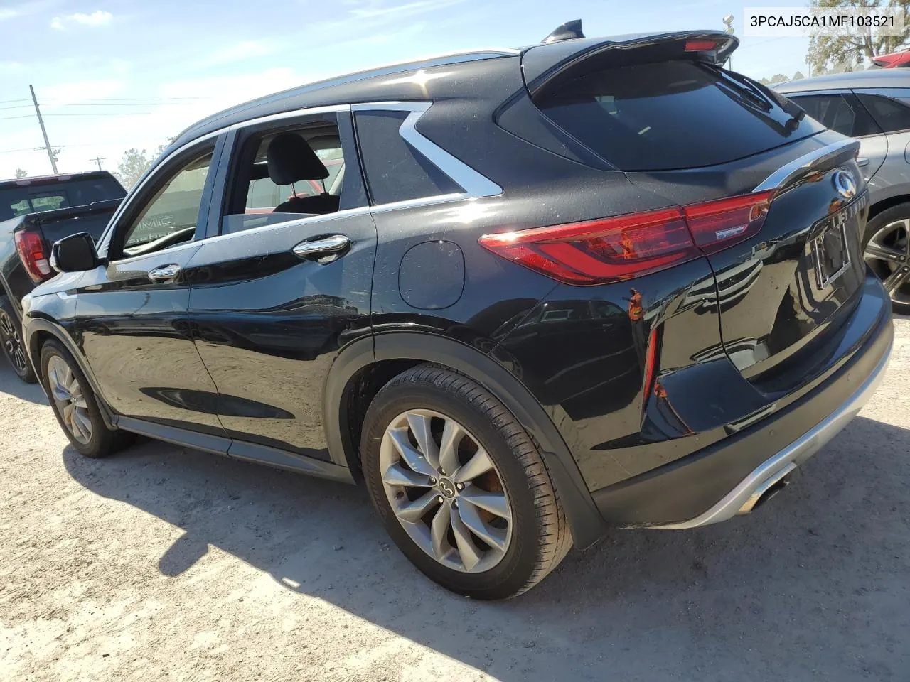 2021 Infiniti Qx50 Essential VIN: 3PCAJ5CA1MF103521 Lot: 76553184