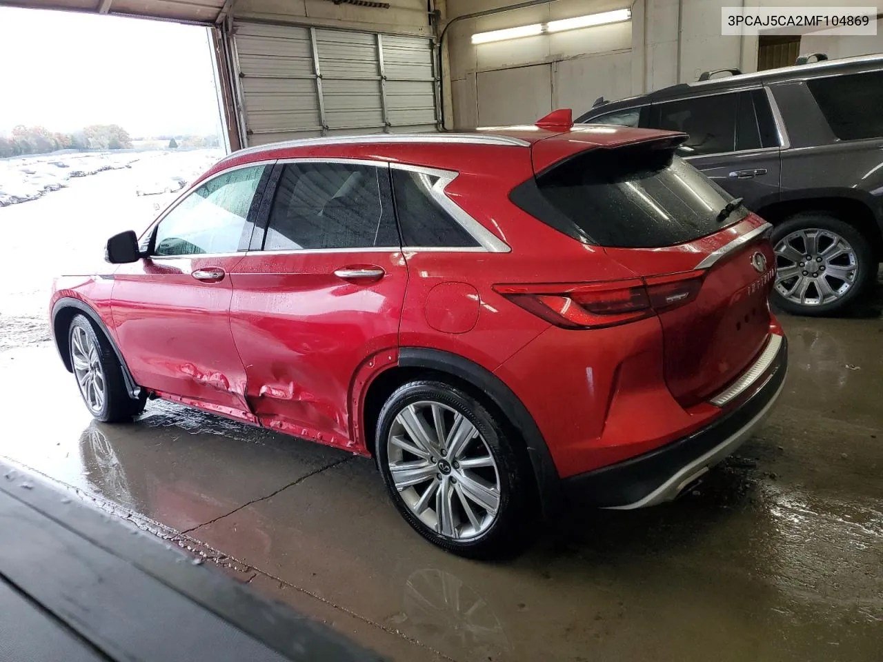 2021 Infiniti Qx50 Essential VIN: 3PCAJ5CA2MF104869 Lot: 80886584