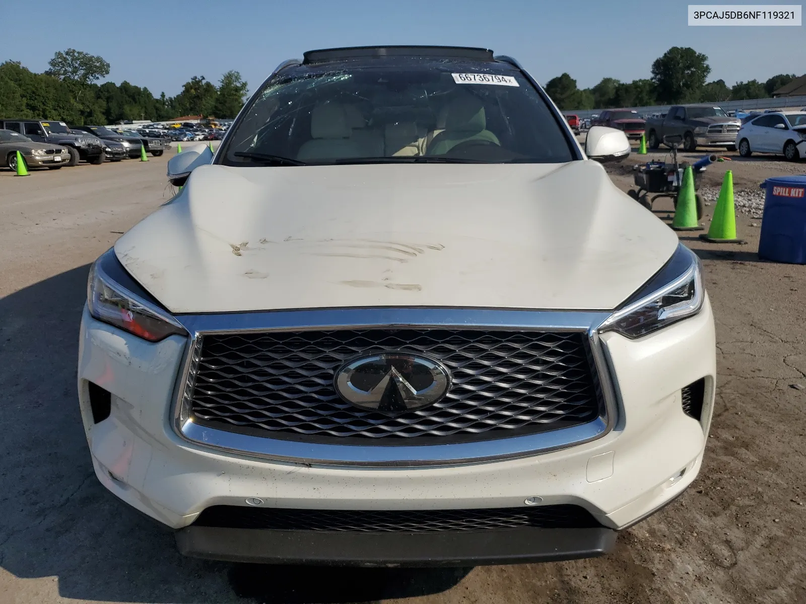 3PCAJ5DB6NF119321 2022 Infiniti Qx50 Autograph