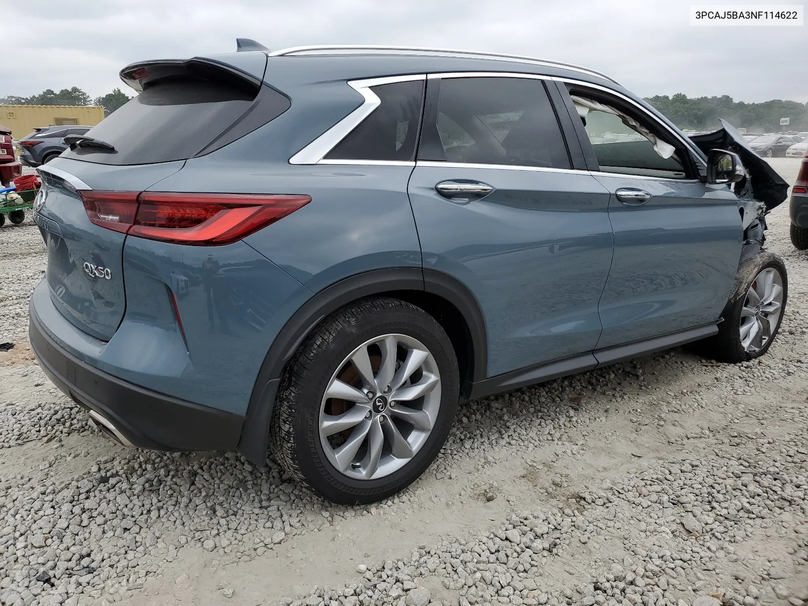 2022 Infiniti Qx50 Luxe VIN: 3PCAJ5BA3NF114622 Lot: 67125104