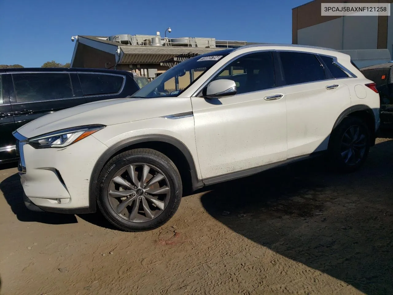 2022 Infiniti Qx50 Luxe VIN: 3PCAJ5BAXNF121258 Lot: 78005704