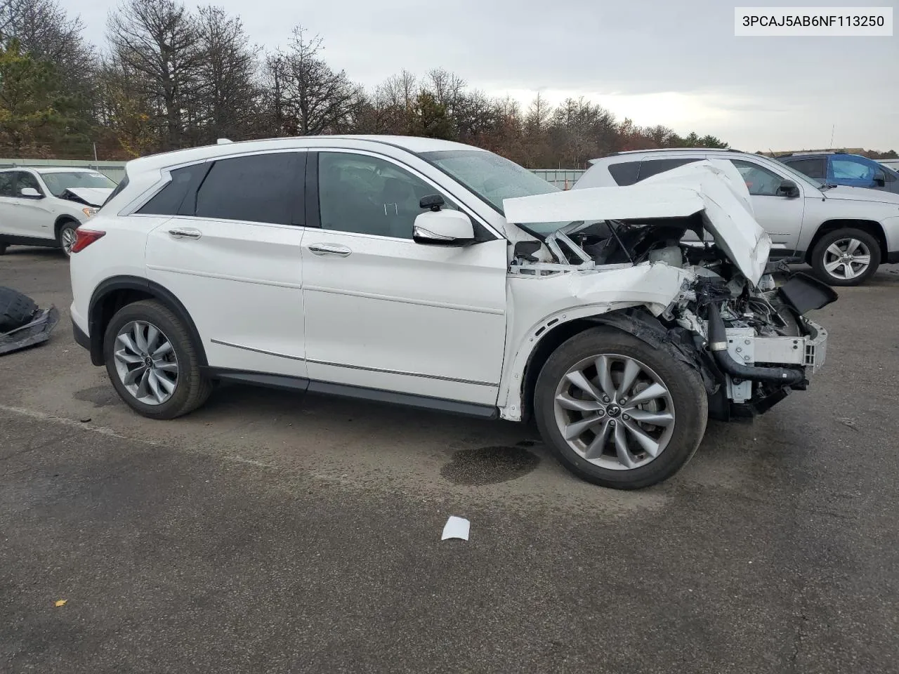 2022 Infiniti Qx50 Pure VIN: 3PCAJ5AB6NF113250 Lot: 78262374