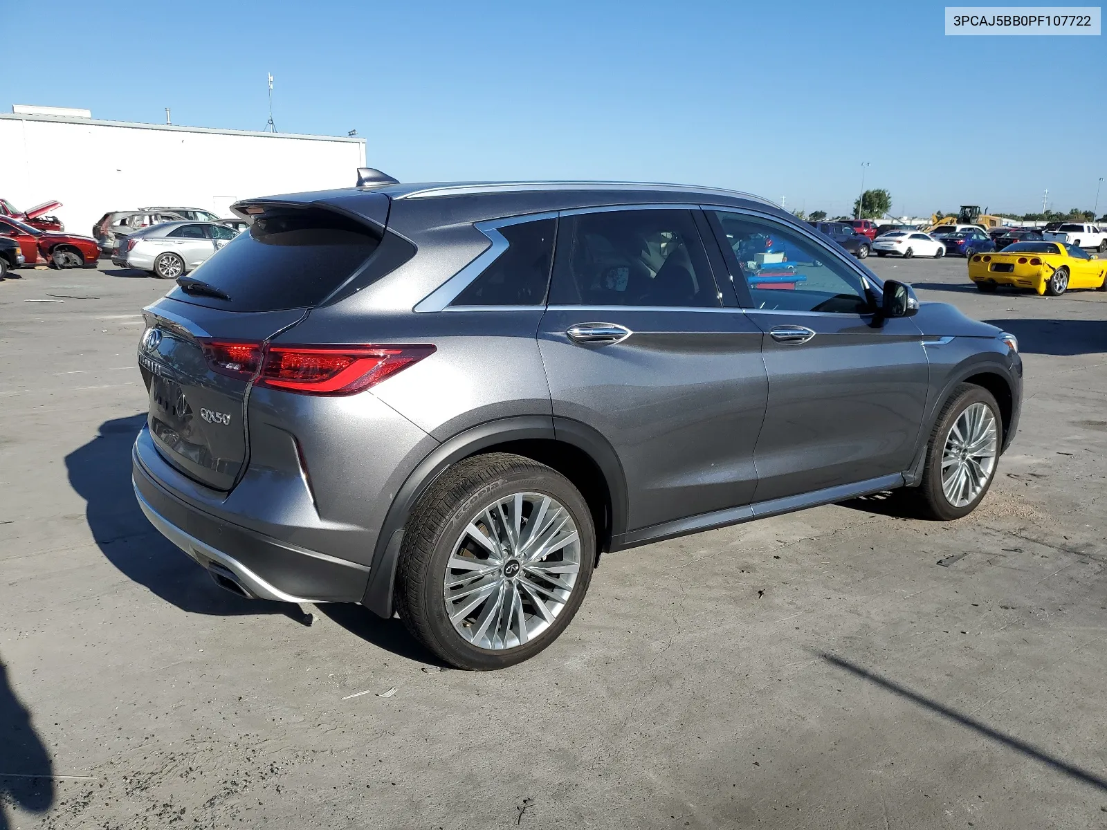 3PCAJ5BB0PF107722 2023 Infiniti Qx50 Luxe