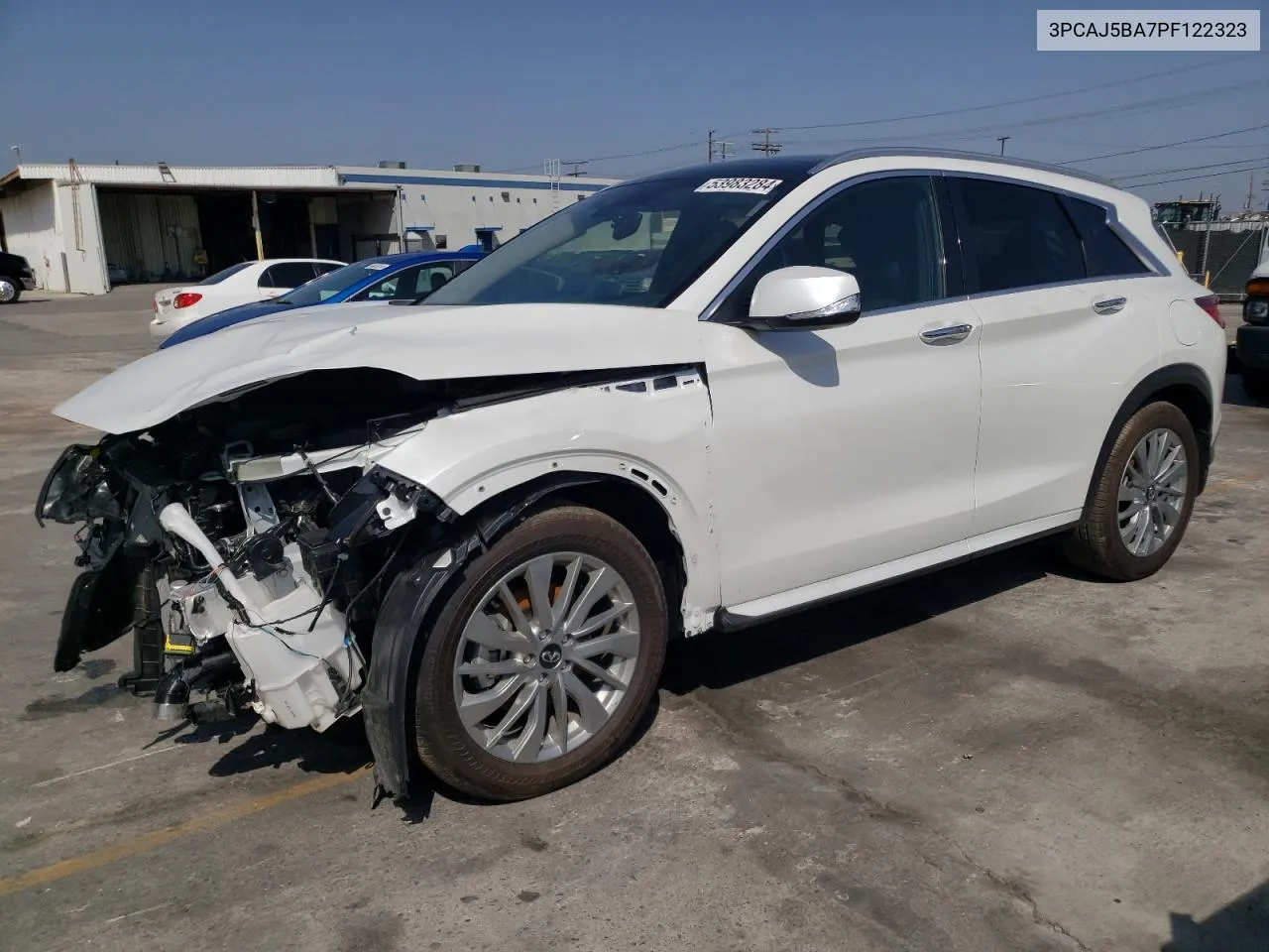 2023 Infiniti Qx50 Luxe VIN: 3PCAJ5BA7PF122323 Lot: 68377314