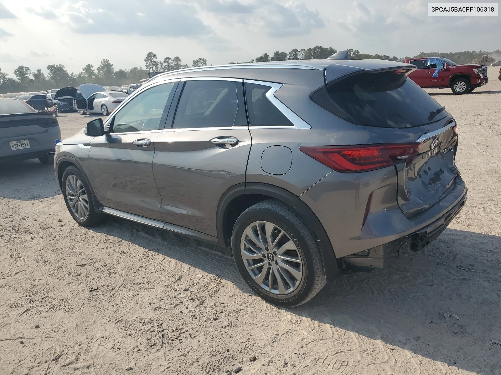 2023 Infiniti Qx50 Luxe VIN: 3PCAJ5BA0PF106318 Lot: 69030664