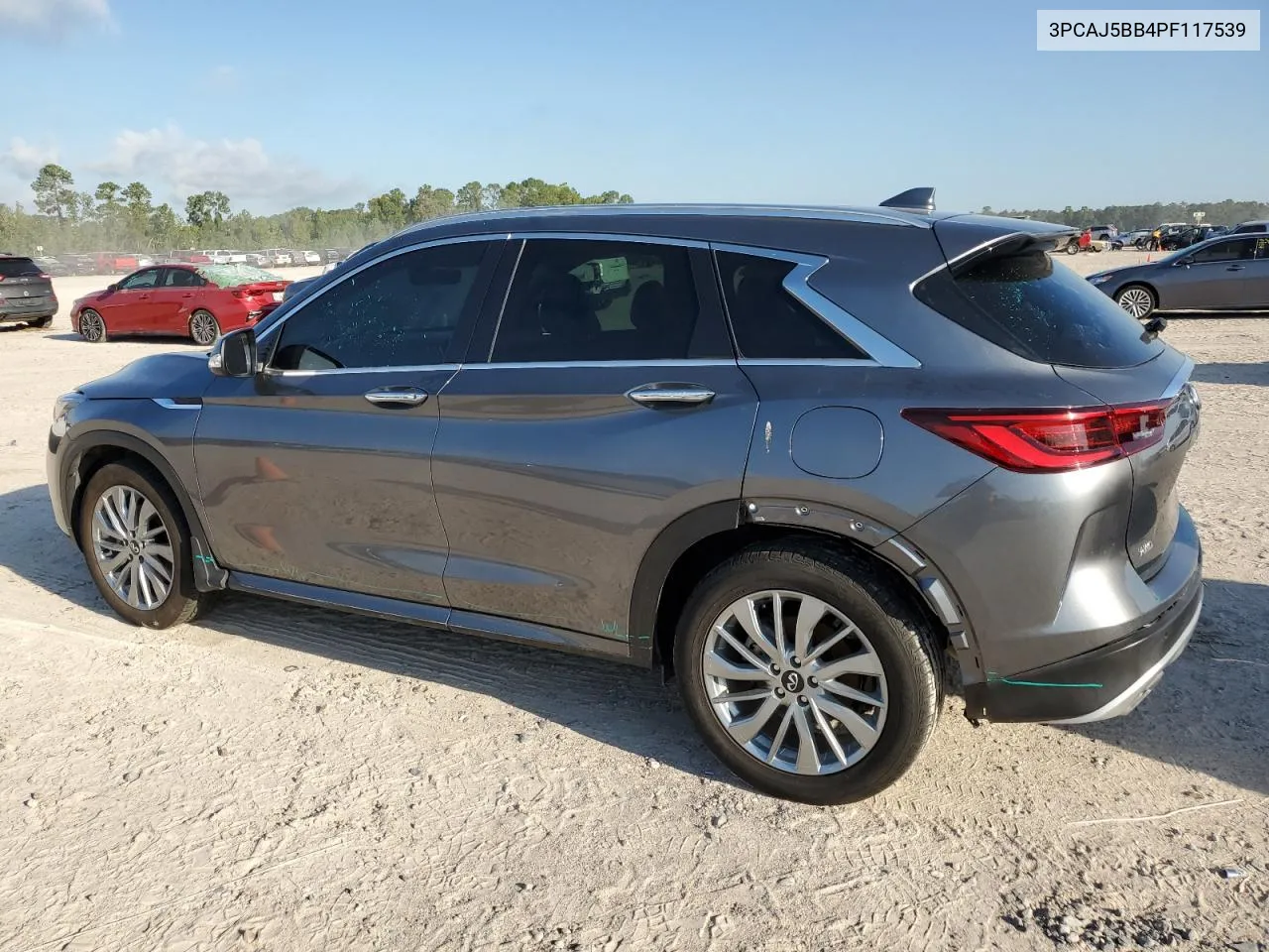 2023 Infiniti Qx50 Luxe VIN: 3PCAJ5BB4PF117539 Lot: 72336404