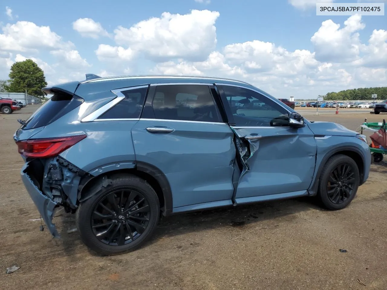 2023 Infiniti Qx50 Luxe VIN: 3PCAJ5BA7PF102475 Lot: 72591244