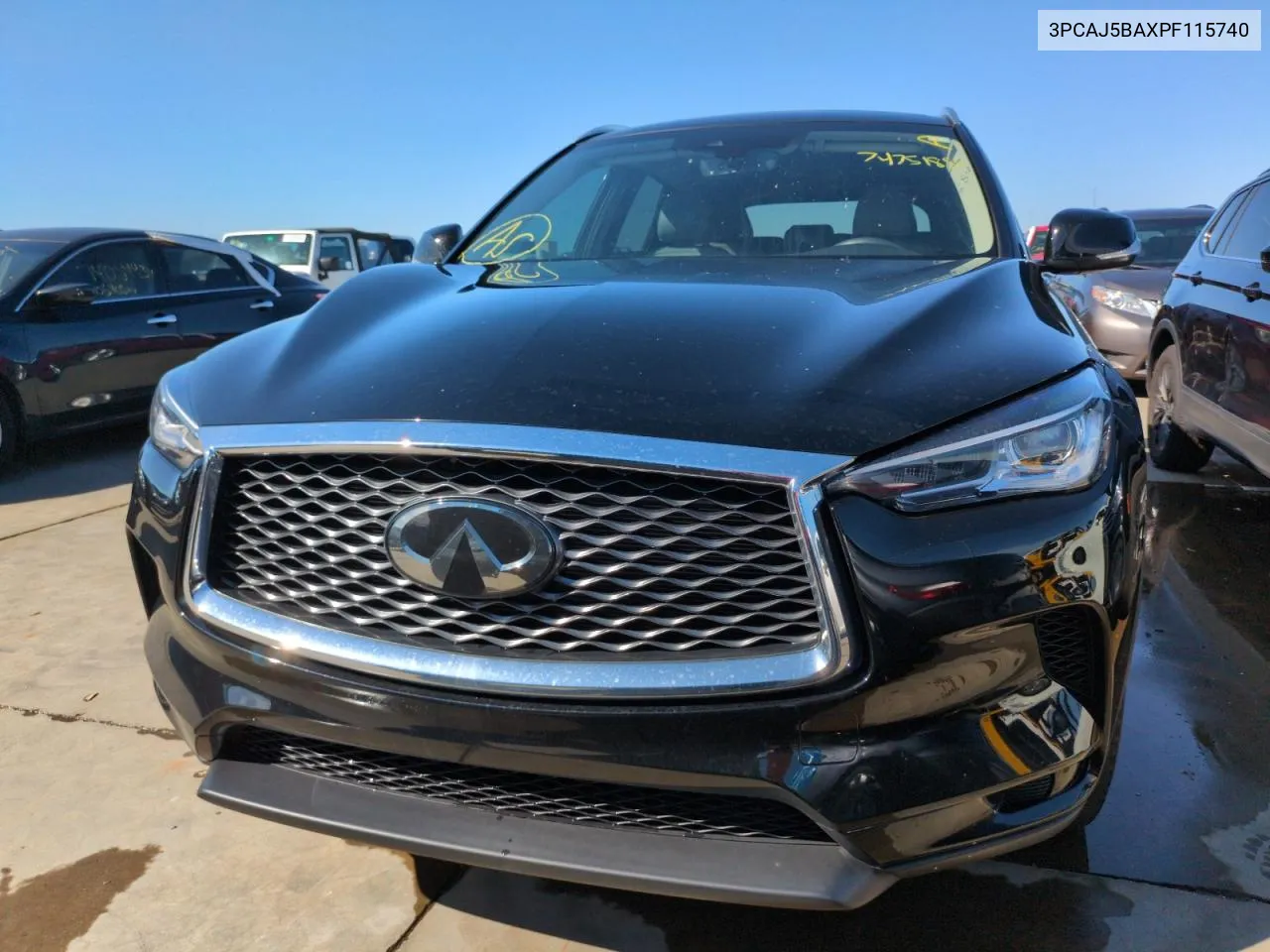 3PCAJ5BAXPF115740 2023 Infiniti Qx50 Luxe