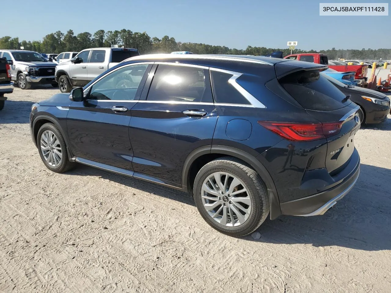 2023 Infiniti Qx50 Luxe VIN: 3PCAJ5BAXPF111428 Lot: 77336674