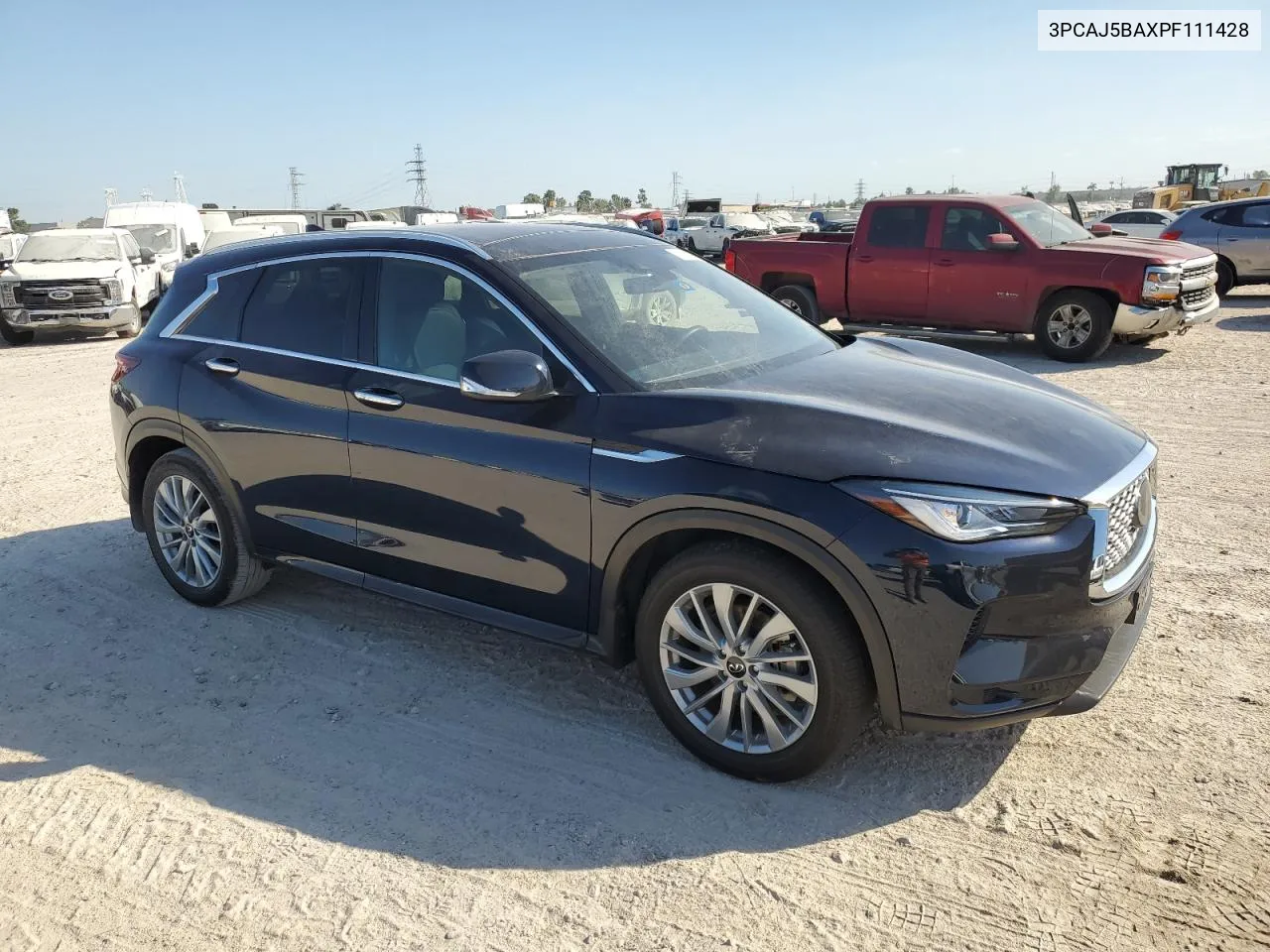 2023 Infiniti Qx50 Luxe VIN: 3PCAJ5BAXPF111428 Lot: 77336674