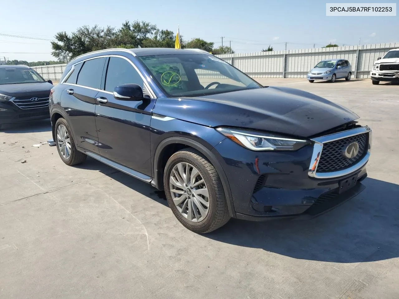 3PCAJ5BA7RF102253 2024 Infiniti Qx50 Luxe