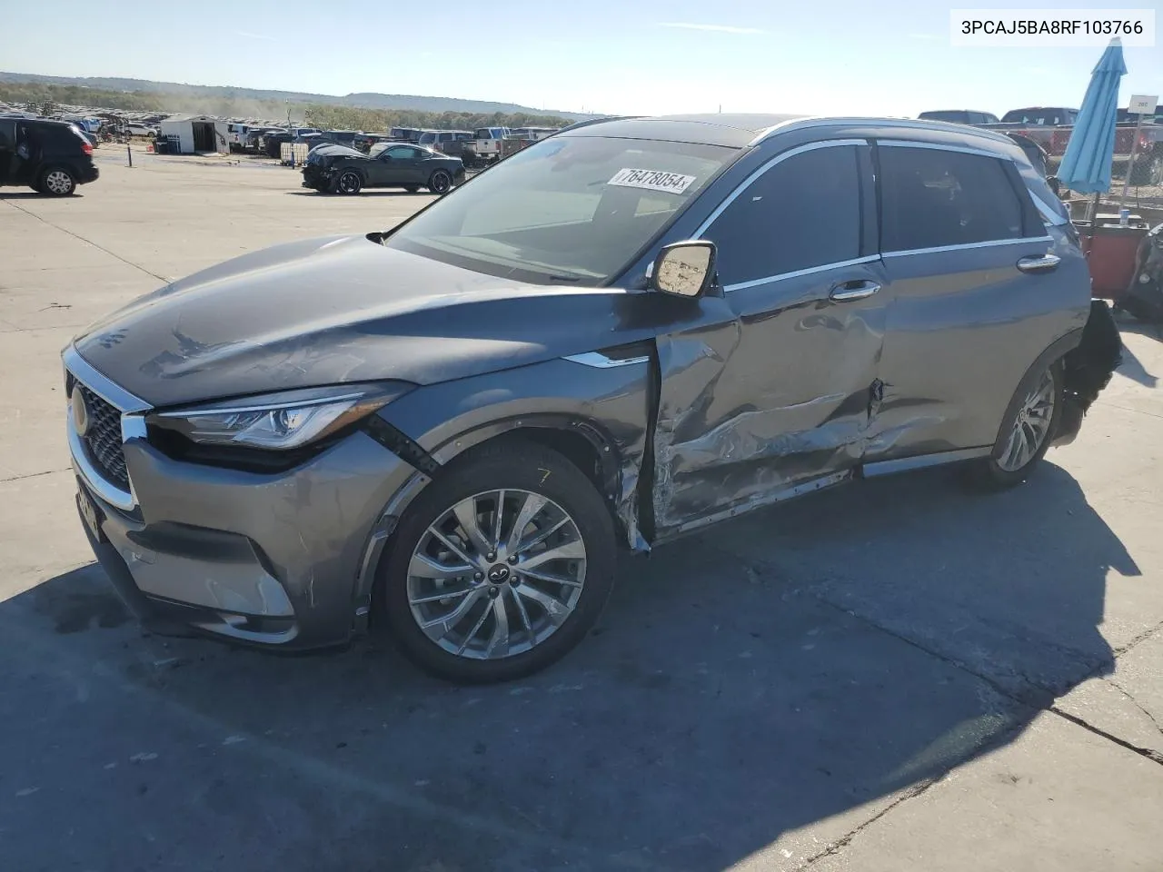 3PCAJ5BA8RF103766 2024 Infiniti Qx50 Luxe