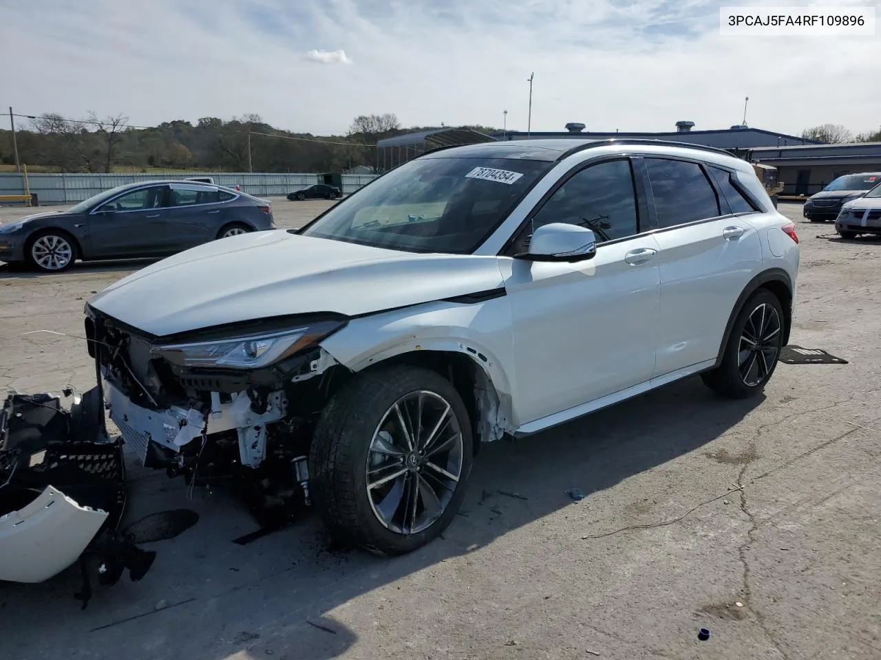 2024 Infiniti Qx50 Sport VIN: 3PCAJ5FA4RF109896 Lot: 78704354