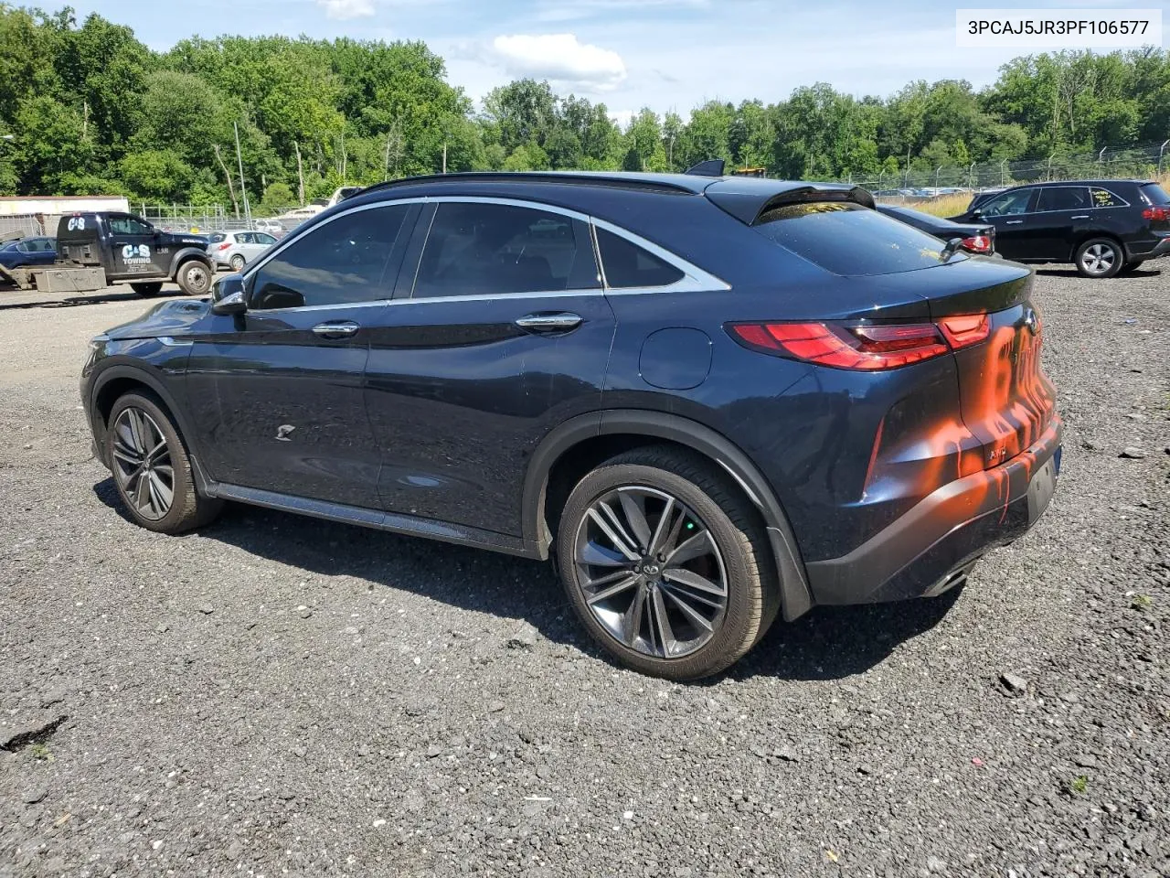 2023 Infiniti Qx55 Luxe VIN: 3PCAJ5JR3PF106577 Lot: 59908694