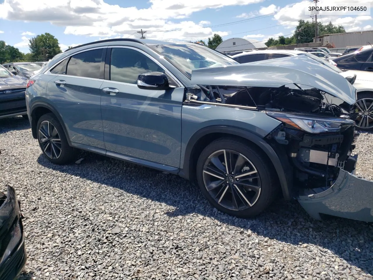 2023 Infiniti Qx55 Luxe VIN: 3PCAJ5JRXPF104650 Lot: 60765804